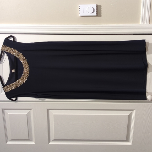 DB Navy Shift Dress & Jacket Set - Size 10 - Picture 3 of 7